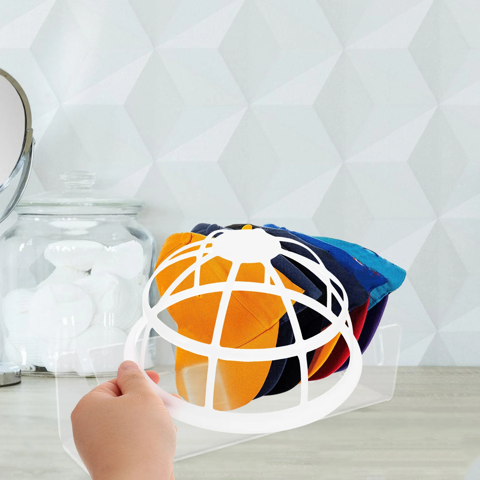 2 Pcs Hat Laundry Protection Rack Baseball Cap Supplies Insert Anti-deformation Inner Holder Plastic
2 Pcs Hat Laundry Protection Rack Baseball Cap Supplies Insert Anti-deformation Inner Holder Plastic