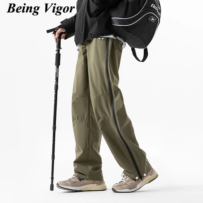 Being Vigor Mens Hiking Pants Breathable Antifouling Trekking Pants Lightweight Men Cargo Pants With Side Zippers Joggers
Being Vigor Mens Hiking Pants Breathable Antifouling Trekking Pants Lightweight Men Cargo Pants With Side Zippers Joggers