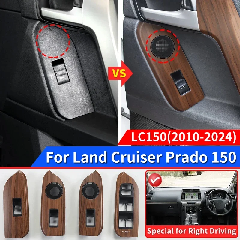 For Toyota Land Cruiser Prado 150 LC150 2010-2023 Driver Side Door Control Panel Replacement Interior Modification Accessories
For Toyota Land Cruiser Prado 150 LC150 2010-2023 Driver Side Door Control Panel Replacement Interior Modification Accessories