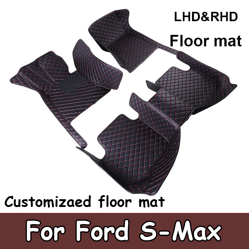 Автомобильные коврики для Ford S-Max MK1 2006 ~ 2014 7 сидений, противогрязевые накладки, полный комплект, водонепроницаемый напольный коврик, нескользящие ковры, автомобильные аксессуары
Автомобильные коврики для Ford S-Max MK1 2006 ~ 2014 7 сидений, противогрязевые накладки, полный комплект, водонепроницаемый напольный коврик, нескользящие ковры, автомобильные аксессуары