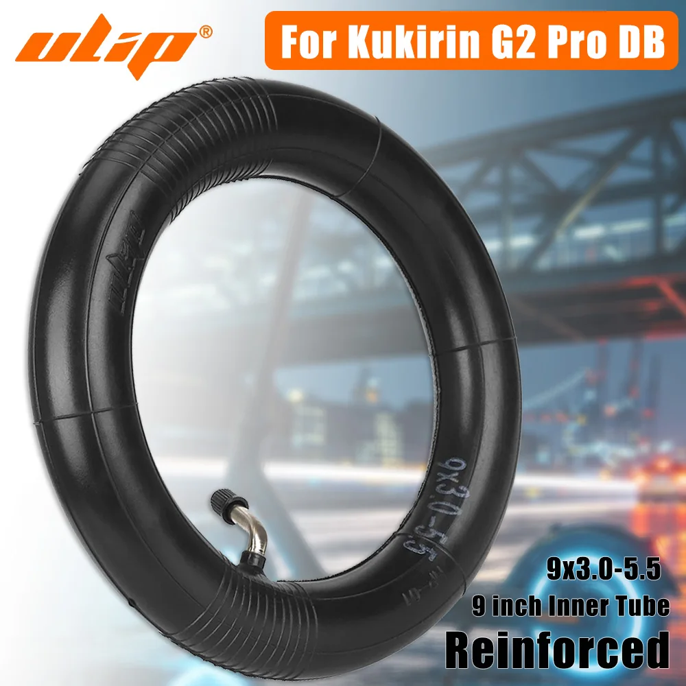 Ulip Reinforced 9x3.0-5.5 Tyre Tube for Kukirin G2 Pro DB E-Scooter With 90 Outward Degree Valve 9 inch Butyl Rubber Inner Tube
Ulip Reinforced 9x3.0-5.5 Tyre Tube for Kukirin G2 Pro DB E-Scooter With 90 Outward Degree Valve 9 inch Butyl Rubber Inner Tube