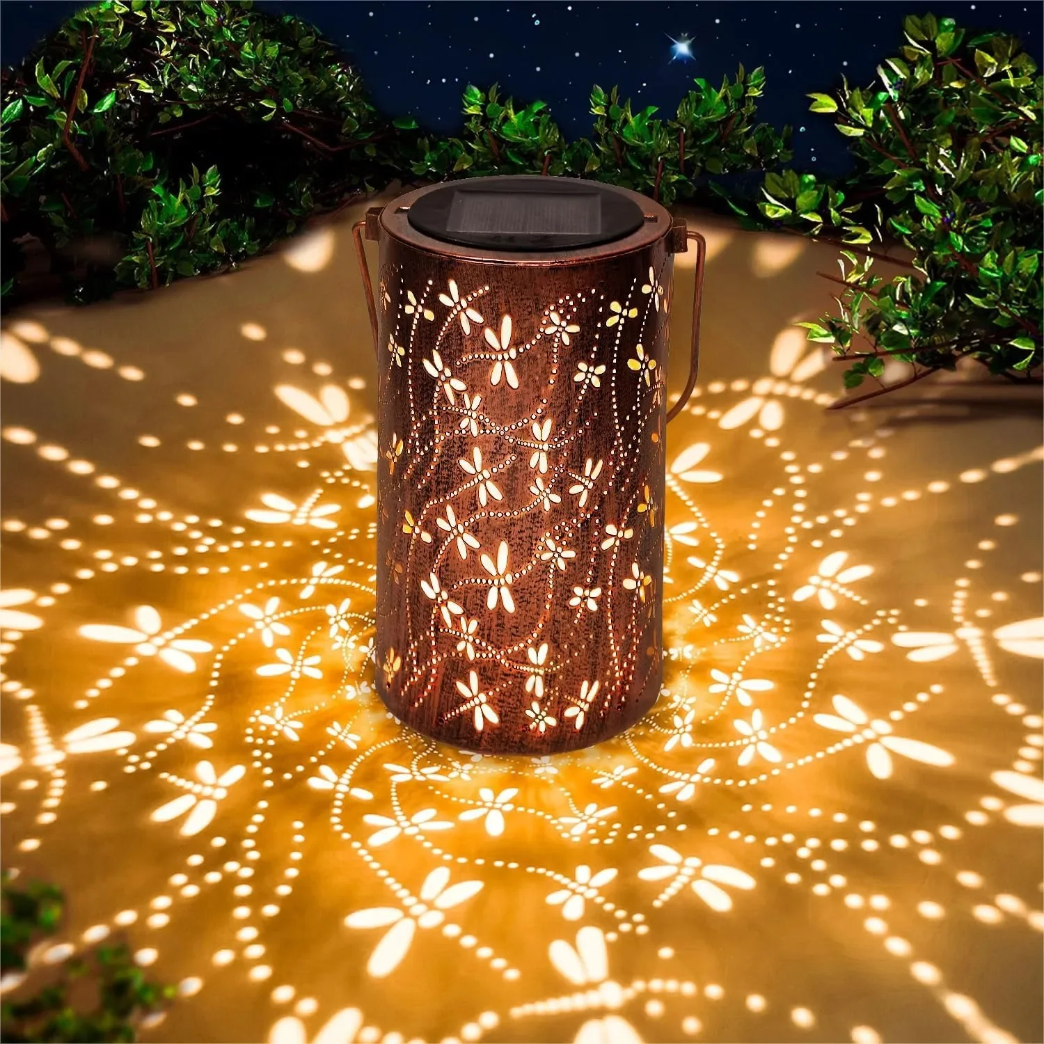 Solar Lanterns Outdoor Waterproof Dragonfly Lantern Garden Decor Birthday Gifts For Women Mom Grandma Hanging Solar Lights Metal Decorations For Yard Patio Porch
Solar Lanterns Outdoor Waterproof Dragonfly Lantern Garden Decor Birthday Gifts For Women Mom Grandma Hanging Solar Lights Metal Decorations For Yard Patio Porch