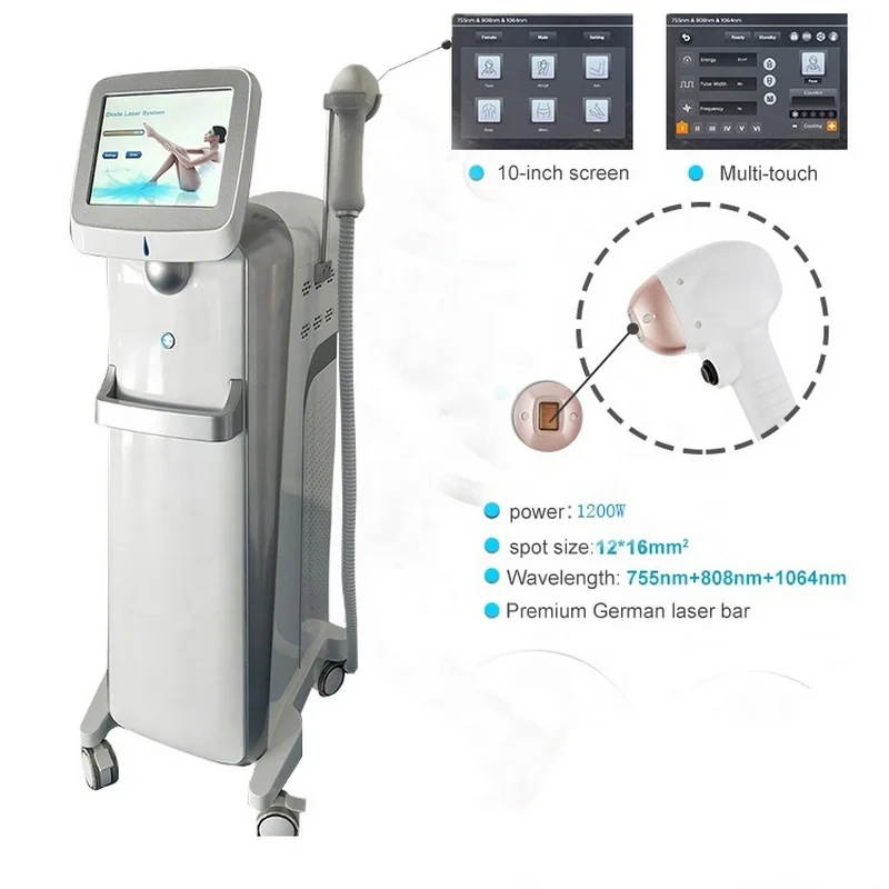 Diode Hair Removal Machine 10 Energy Bars 3 Wavelengths Suitable For Different Skin Colors beauty salon equipment customization
Diode Hair Removal Machine 10 Energy Bars 3 Wavelengths Suitable For Different Skin Colors beauty salon equipment customization