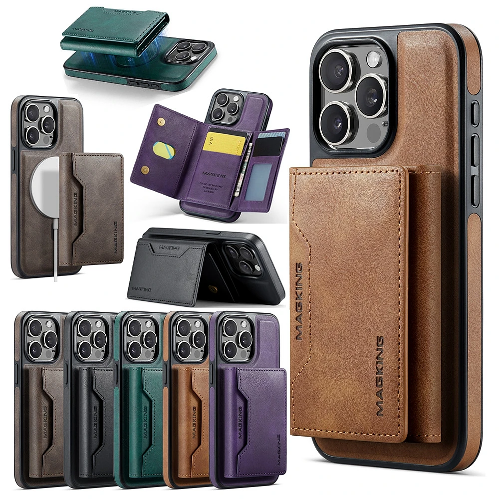 2 in 1 Kickstand Wallet Case Magsafe Leather Case for IPhone 16 Promax 15 Plus 14 Pro 13 12 Iphone16 Phone Cover Cards Bag
2 in 1 Kickstand Wallet Case Magsafe Leather Case for IPhone 16 Promax 15 Plus 14 Pro 13 12 Iphone16 Phone Cover Cards Bag