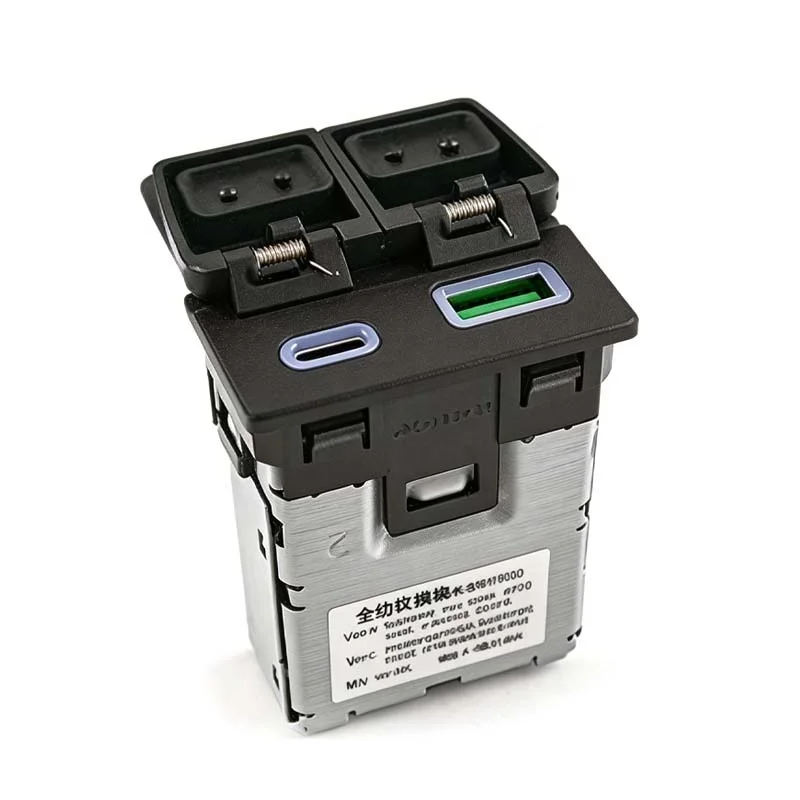 Applicable to Toyota Sienna Grand Veyron USB + TYPE-C Fast Charging Module for Adding a Fast Charging Module
Applicable to Toyota Sienna Grand Veyron USB + TYPE-C Fast Charging Module for Adding a Fast Charging Module
