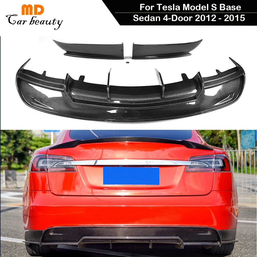 Диффузор для заднего бампера Tesla Model S Base Sedan 4-дверный 2012-2015 отделка для крыла багажника
Диффузор для заднего бампера Tesla Model S Base Sedan 4-дверный 2012-2015 отделка для крыла багажника