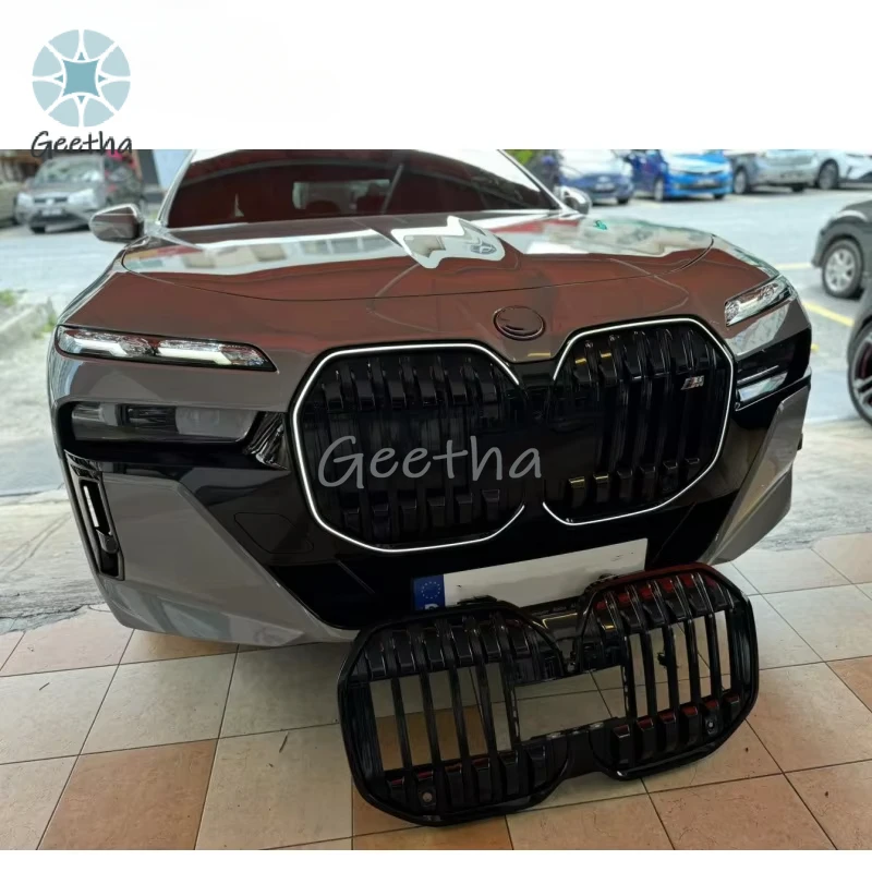 G70 Illuminated Grille Fit for 7 Series G70 2024 Year Gloss Black and Siver Front Mesh With White LED Grille for G70 2024
G70 Illuminated Grille Fit for 7 Series G70 2024 Year Gloss Black and Siver Front Mesh With White LED Grille for G70 2024