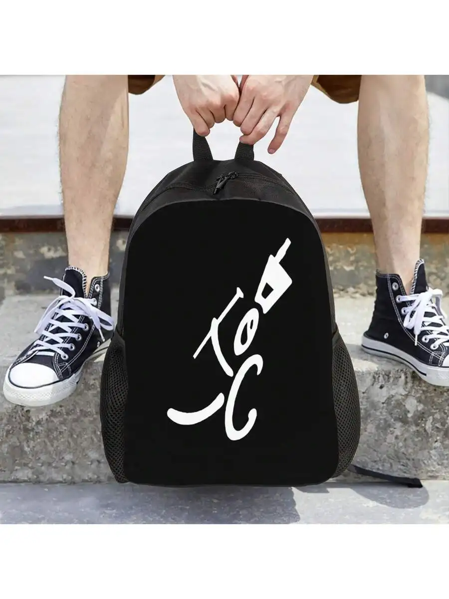 Black White Logo Minimalist Casual Backpack For Adults University Everyday Use
Black White Logo Minimalist Casual Backpack For Adults University Everyday Use