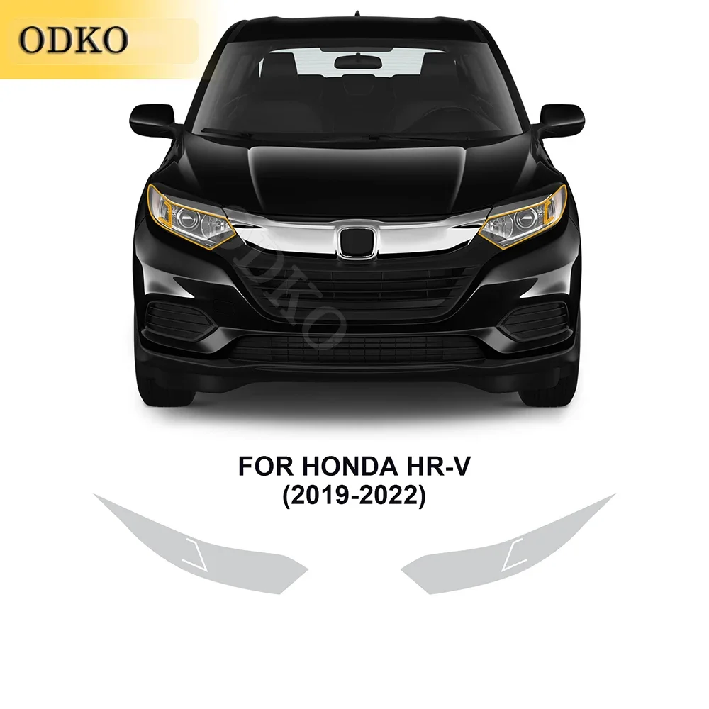 2PCS Car TPU Front Headlights Film Clear Kit Bra PPF TPU 8.5mil Invisible Car Headlight Sticker Film For Honda HRV 2019-2022
2PCS Car TPU Front Headlights Film Clear Kit Bra PPF TPU 8.5mil Invisible Car Headlight Sticker Film For Honda HRV 2019-2022