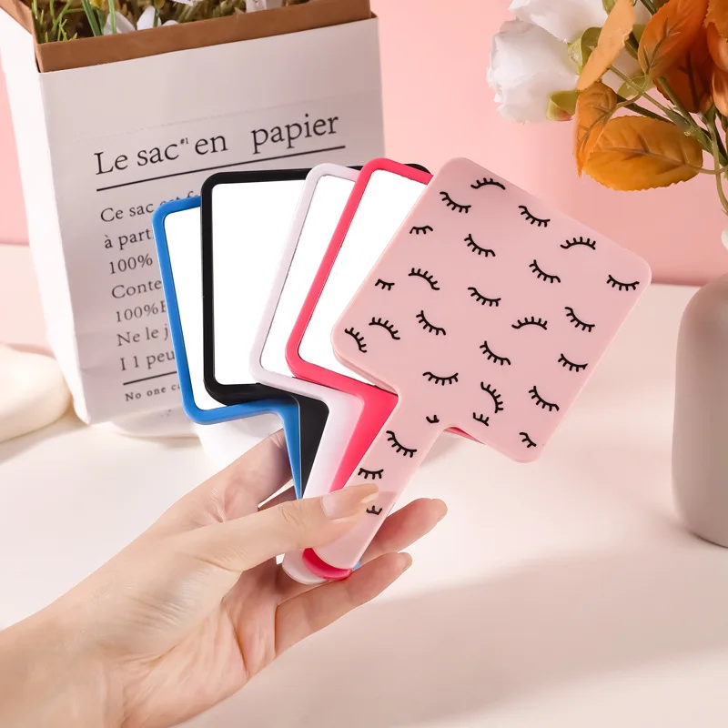 Square Handheld Eyelash Extension Makeup Vanity Mirror Student Bathroom Handle Hand Mirror SPA Salon Compact Mirrors Portable
Square Handheld Eyelash Extension Makeup Vanity Mirror Student Bathroom Handle Hand Mirror SPA Salon Compact Mirrors Portable