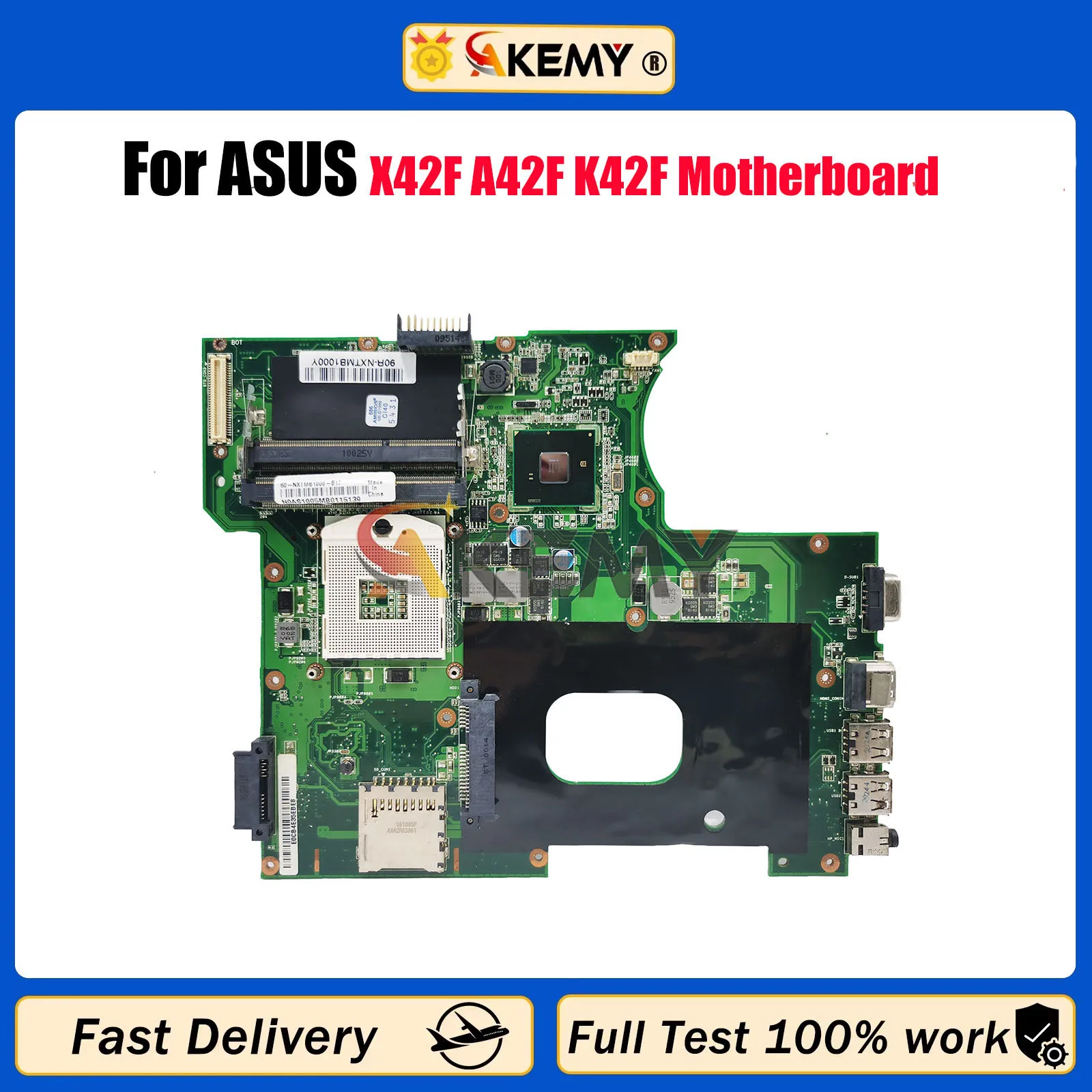 Материнская плата для ноутбука K42F для ASUS K42F X42F A42F K42F Материнская плата для ноутбука Цей товар в наличии 100% тестирование ОК быстрая доставка
Материнская плата для ноутбука K42F для ASUS K42F X42F A42F K42F Материнская плата для ноутбука Цей товар в наличии 100% тестирование ОК быстрая доставка