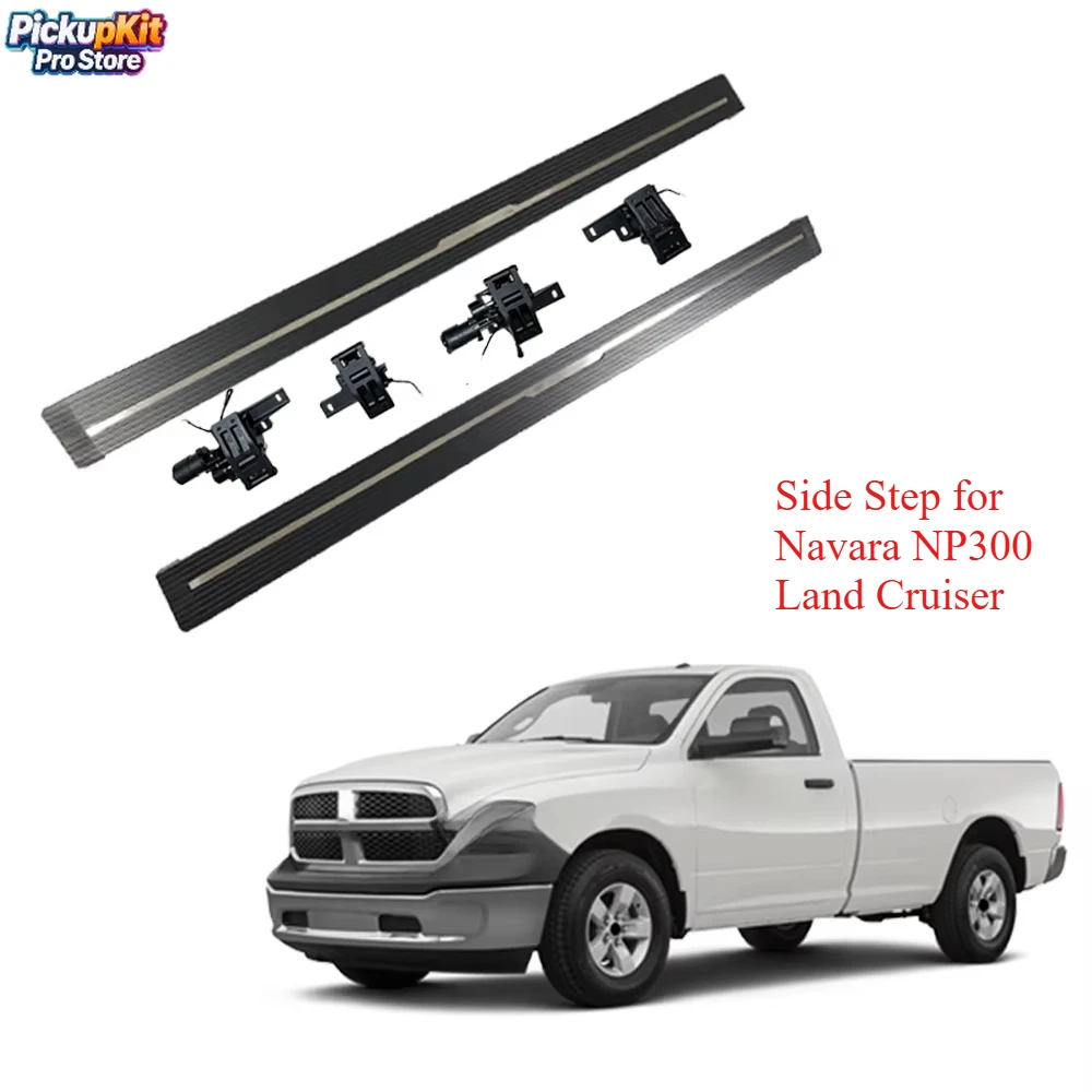 Automatic Electric Power Side Step Running Boards for Navara NP300 Land Cruiser Tacoma Ranger Ram 1500 Crew Cab
Automatic Electric Power Side Step Running Boards for Navara NP300 Land Cruiser Tacoma Ranger Ram 1500 Crew Cab