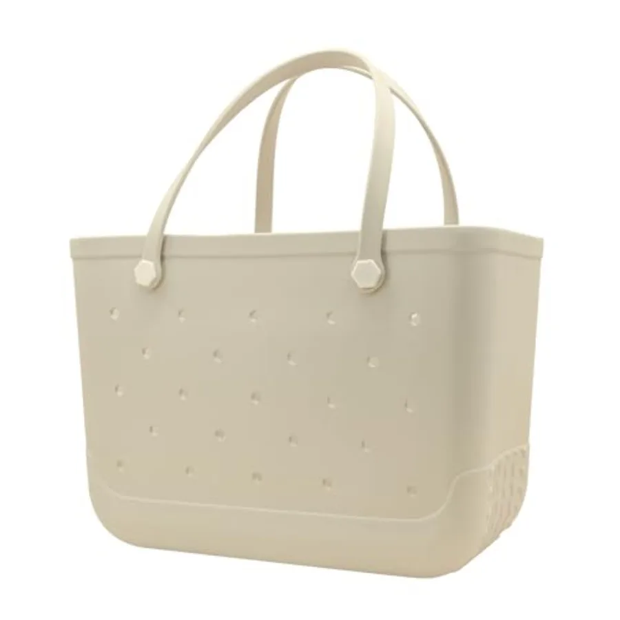 X-Large Waterproof Sandproof Rubber Beach Tote Bag with Zipper Pocket and Phone Kickstand Cup
X-Large Waterproof Sandproof Rubber Beach Tote Bag with Zipper Pocket and Phone Kickstand Cup