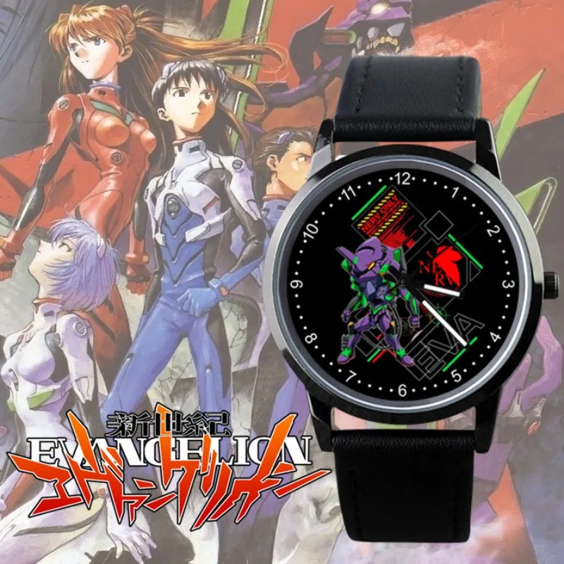 Evangelion Equipment Ikari Shinji Ayanami Rei Asuka New Simple Waterproof Round Watch Holiday Gift for Male and Female Students
Evangelion Equipment Ikari Shinji Ayanami Rei Asuka New Simple Waterproof Round Watch Holiday Gift for Male and Female Students