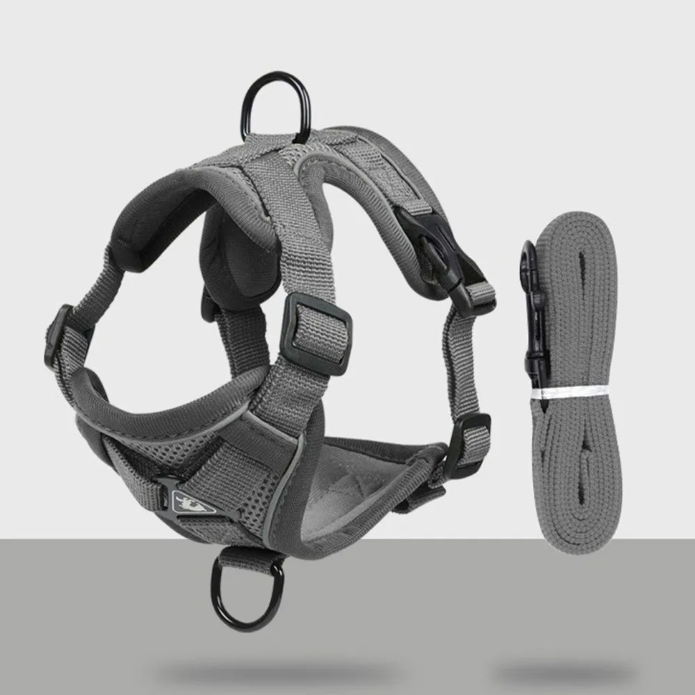 Adjustable Cat Harness and Leash Sets Reflective Breathable No-Pull Chest Strap Vest Style Kawaii Mesh Pet Harnesses Walking
Adjustable Cat Harness and Leash Sets Reflective Breathable No-Pull Chest Strap Vest Style Kawaii Mesh Pet Harnesses Walking