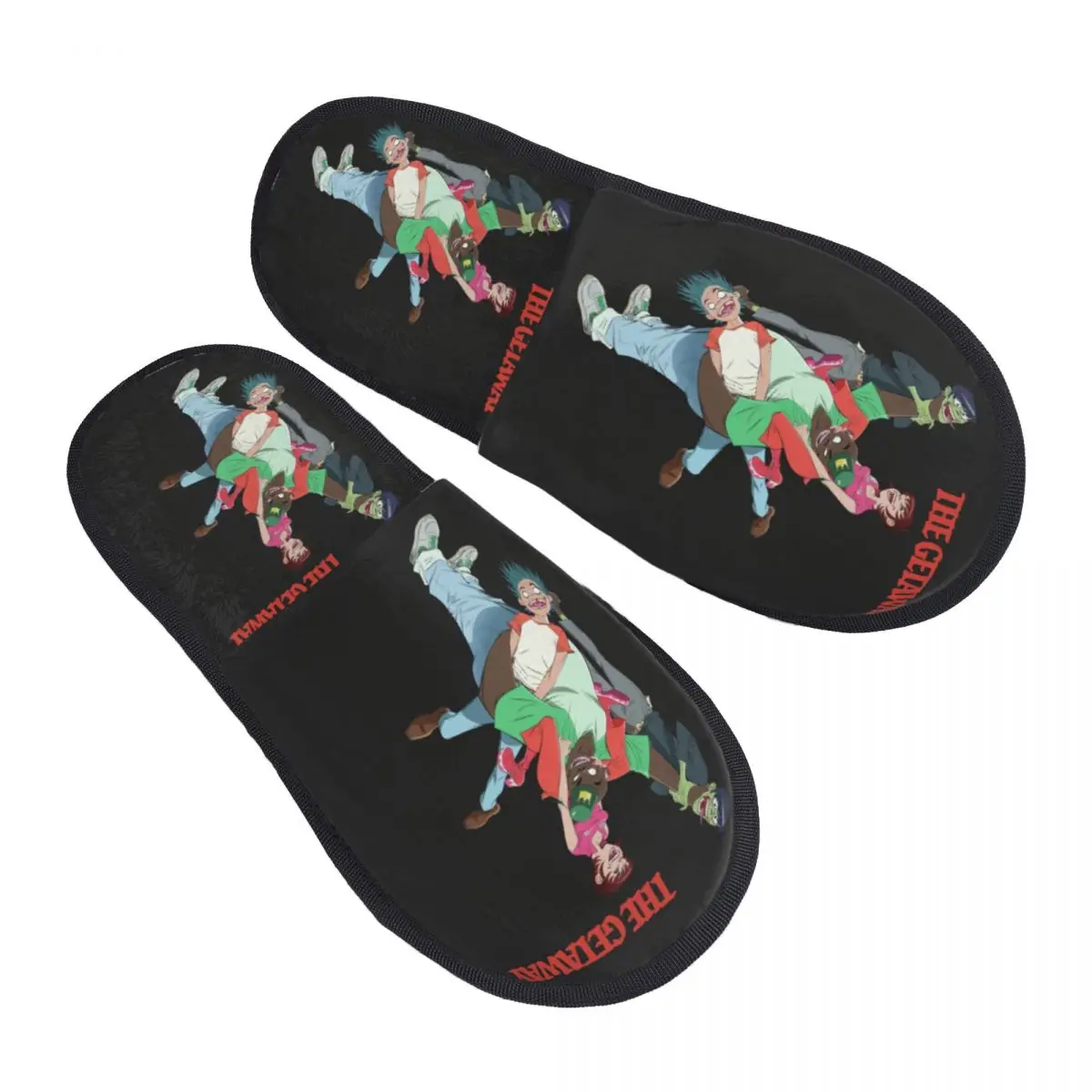 Custom Print Women Rock Band Gorillazs House Slippers Soft Warm Memory Foam Fluffy Slipper Indoor Outdoor Shoes
Custom Print Women Rock Band Gorillazs House Slippers Soft Warm Memory Foam Fluffy Slipper Indoor Outdoor Shoes