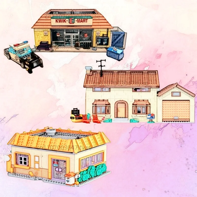 The Supermarket,House and hamburger restaurant Model Building Blocks Bricks Boys and girls Toys Christmas Gift
The Supermarket,House and hamburger restaurant Model Building Blocks Bricks Boys and girls Toys Christmas Gift