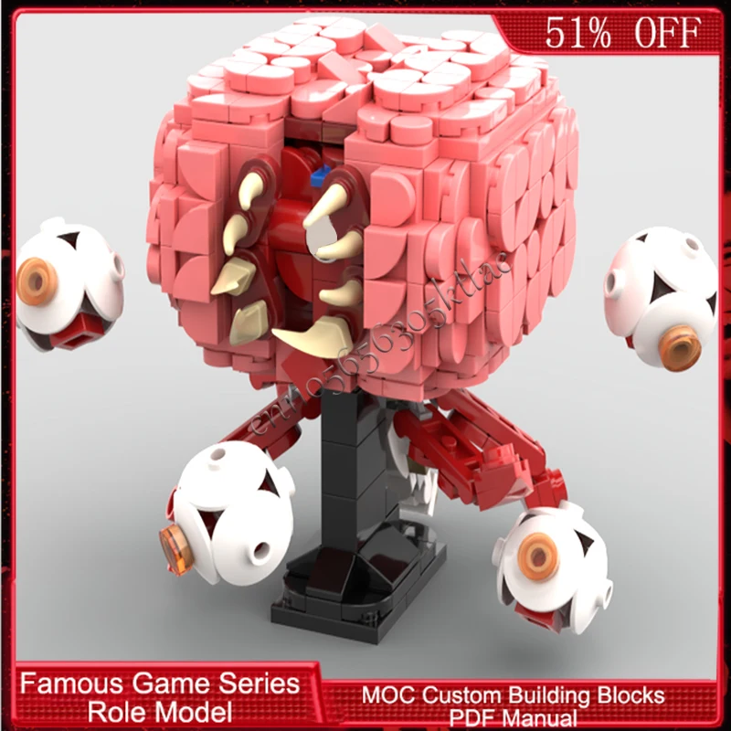 540 PCS Popular Game Character Series Mind Reaper MOC Customize Modular Building Block Educational Kids DIY Festival Toy Gift
540 PCS Popular Game Character Series Mind Reaper MOC Customize Modular Building Block Educational Kids DIY Festival Toy Gift