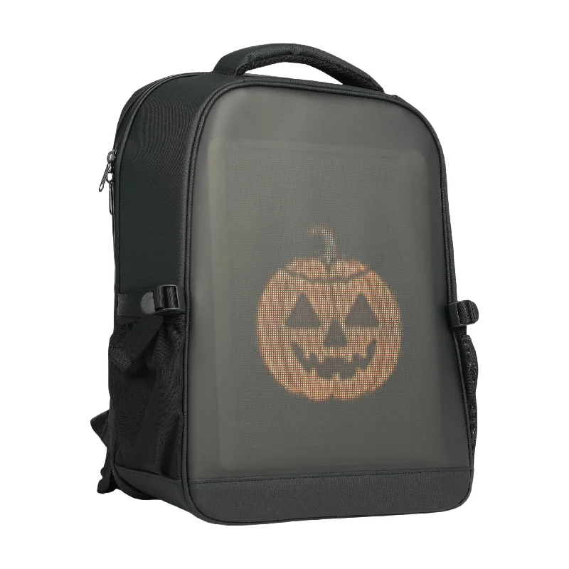 LOY Black Urban Travel Billboard Advertising College Work Designer Men Office Smart Led Backpack With Screen
LOY Black Urban Travel Billboard Advertising College Work Designer Men Office Smart Led Backpack With Screen