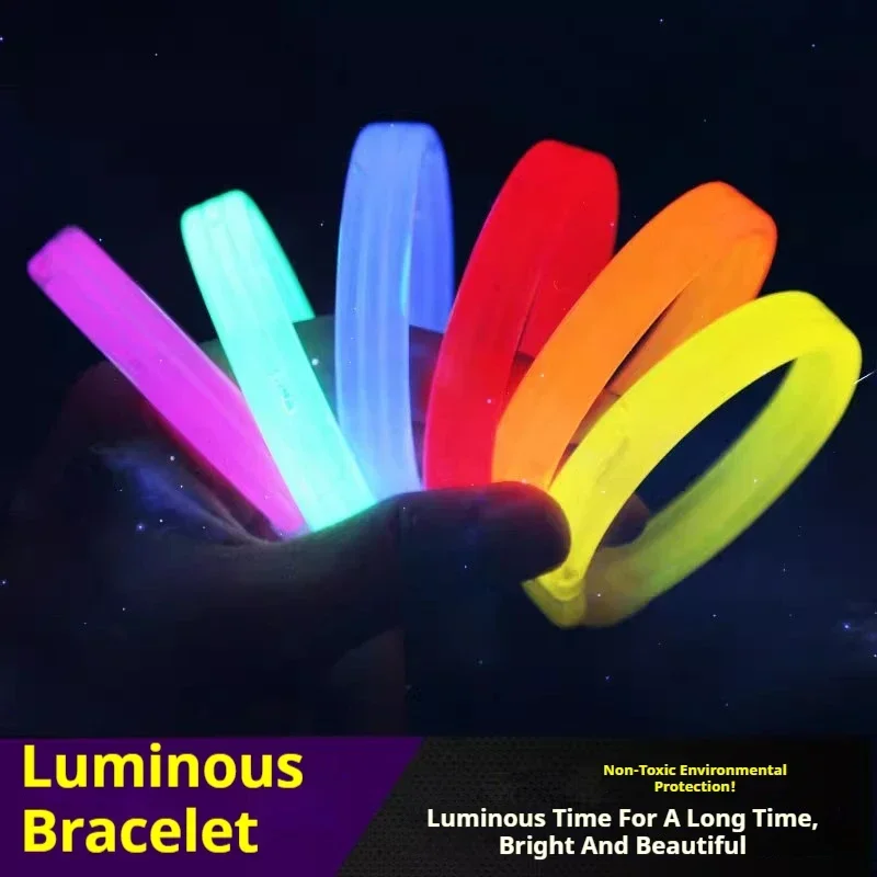 30pcs Party Triple Flat Luminous Wristband Monochrome Night Run Light Bracelet Glow Stick Wedding Festival Grand Event Supplys
30pcs Party Triple Flat Luminous Wristband Monochrome Night Run Light Bracelet Glow Stick Wedding Festival Grand Event Supplys