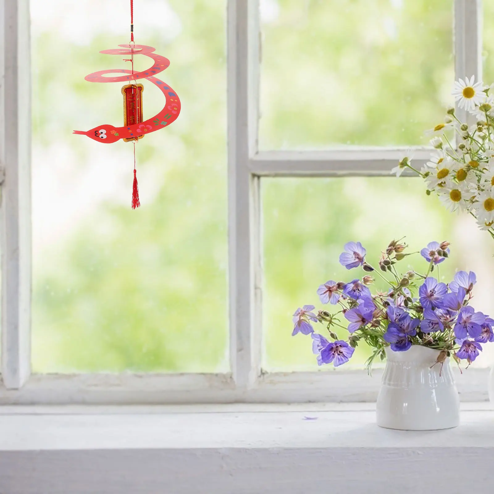 Chinese New Year 2025 Snake Year Zodiac Hanging Card Festive Tasseled Pendant for Indoor Decor Holiday Party Decoration Supplies
Chinese New Year 2025 Snake Year Zodiac Hanging Card Festive Tasseled Pendant for Indoor Decor Holiday Party Decoration Supplies