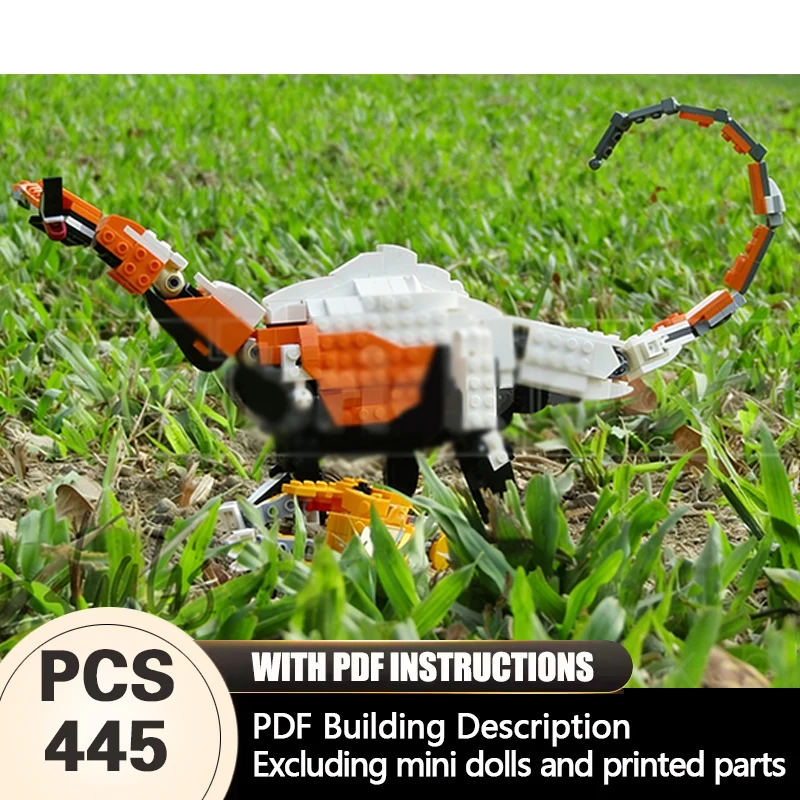 Creators Animal Series Model MOC Building Bricks Cygnosaur Modular Technology Gifts Holiday Assemble Children Toys Suit
Creators Animal Series Model MOC Building Bricks Cygnosaur Modular Technology Gifts Holiday Assemble Children Toys Suit
