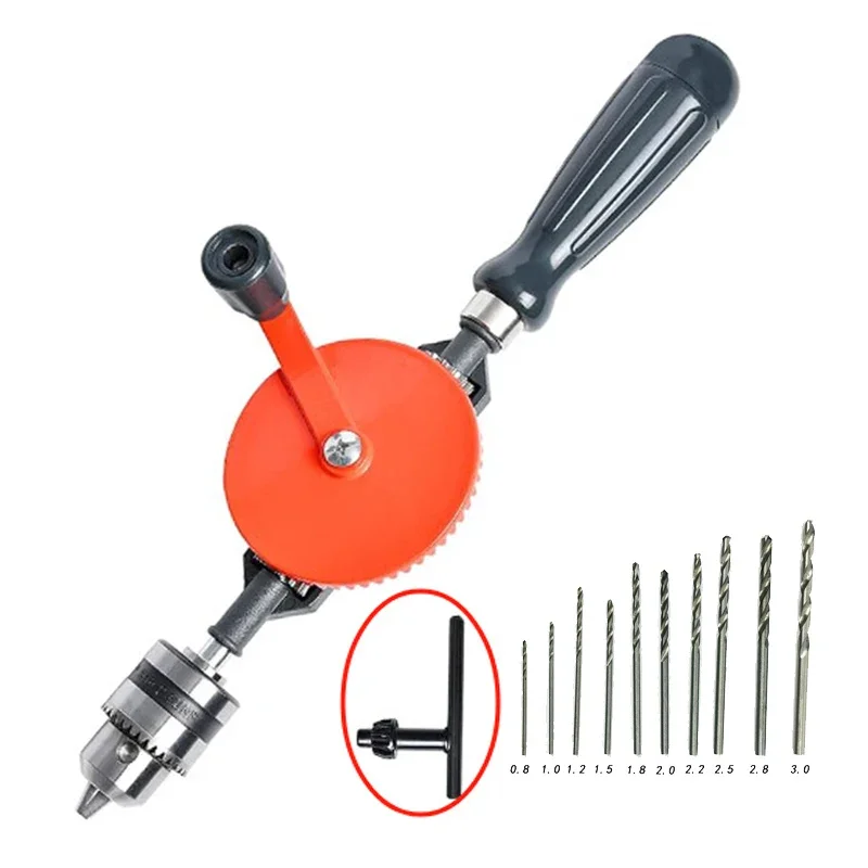 Ручная дрель, многофункциональная дрель для отверстий, деревообрабатывающая ручная дрель для домашнего использования, ручной инструмент для сверления древесины, специализированный инструмент 
Ручная дрель, многофункциональная дрель для отверстий, деревообрабатывающая ручная дрель для домашнего использования, ручной инструмент для сверления древесины, специализированный инструмент