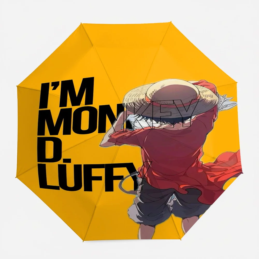 Зонт-автомат с аниме-принтом One Piece: Монки Д. Луффи в соломенной шляпе, цитата "I'M MONKEY D. LUFFY", желтый фон, ветрозащитный
Зонт-автомат с аниме-принтом One Piece: Монки Д. Луффи в соломенной шляпе, цитата "I'M MONKEY D. LUFFY", желтый фон, ветрозащитный