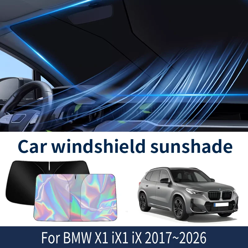 Front Windshield Sunshade For BMW X1 iX1 iX 2017~2026 2025 2024 2023 Car Sun Visor Heat Insulation Summer Cooling Accessories
Front Windshield Sunshade For BMW X1 iX1 iX 2017~2026 2025 2024 2023 Car Sun Visor Heat Insulation Summer Cooling Accessories