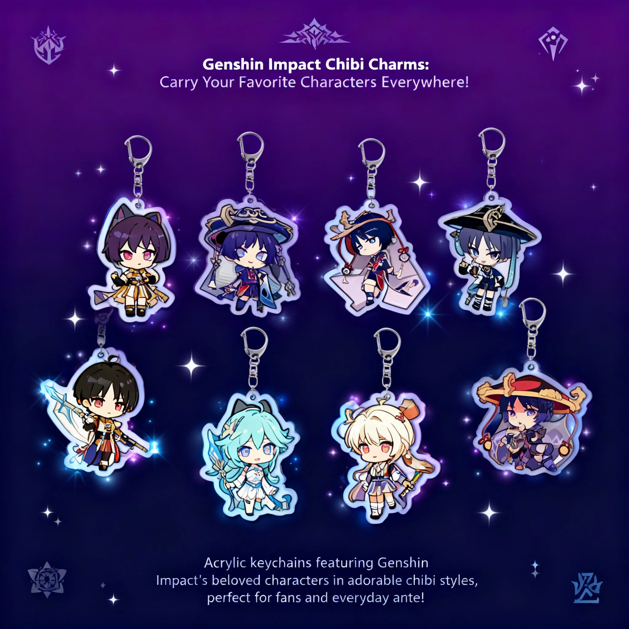 Genshin Impact Traveler Wanderer Klee Scaramouche Acrylic Keychain Figure Game Merchandise Cross Border Ready Stock
Genshin Impact Traveler Wanderer Klee Scaramouche Acrylic Keychain Figure Game Merchandise Cross Border Ready Stock