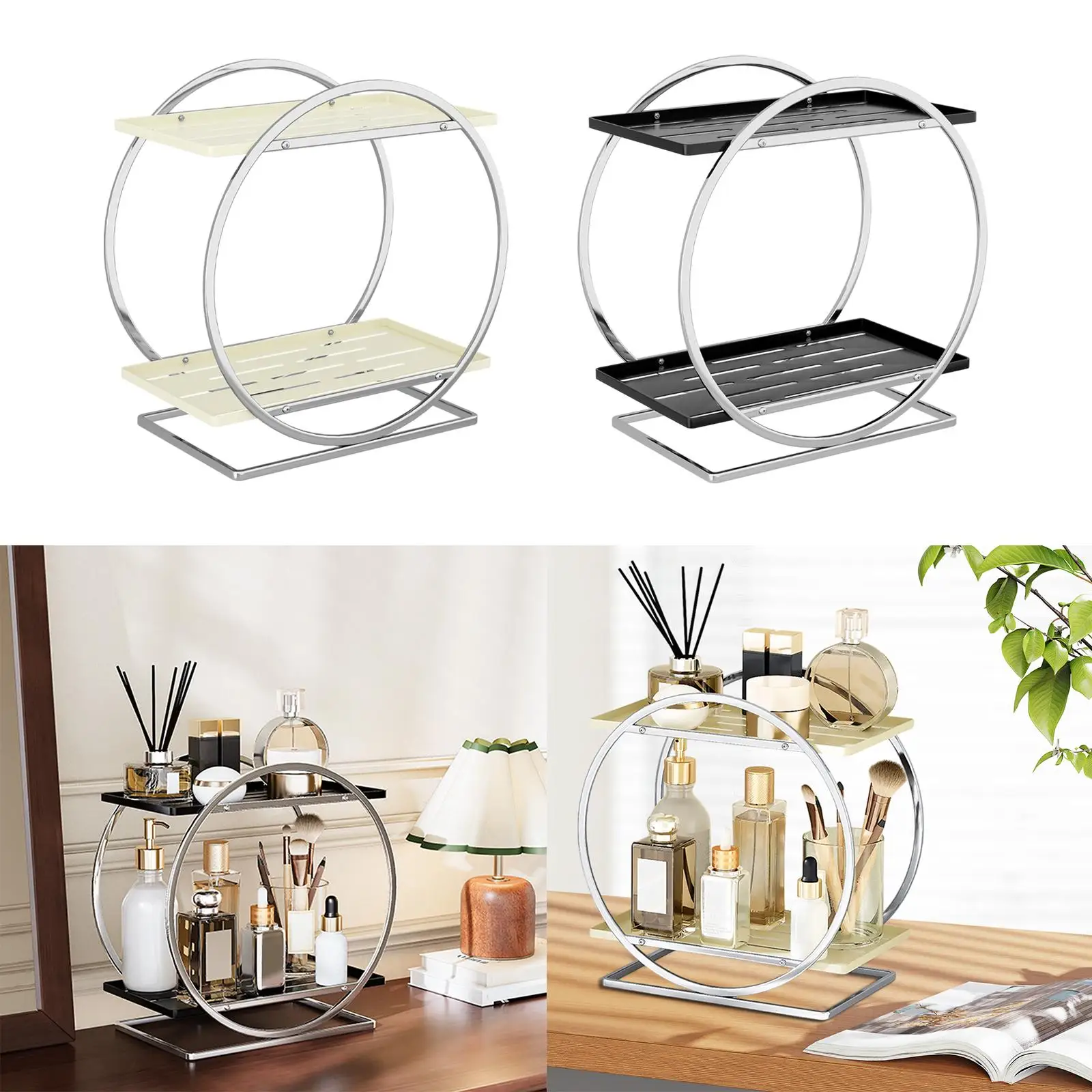 Bathroom Organizer Countertop Storage Rack Perfume Holder Rack Makeup Organizer for Home
Bathroom Organizer Countertop Storage Rack Perfume Holder Rack Makeup Organizer for Home