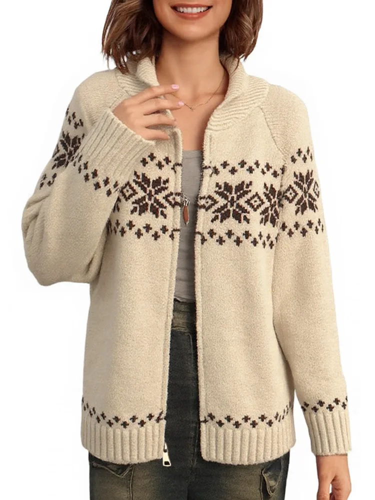 Новая мода на молнии с длинным рукавом вязаный кардиган свитер женский осенне-зимний элегантный свитер пальто повседневная свободная зимняя одежда
Новая мода на молнии с длинным рукавом вязаный кардиган свитер женский осенне-зимний элегантный свитер пальто повседневная свободная зимняя одежда