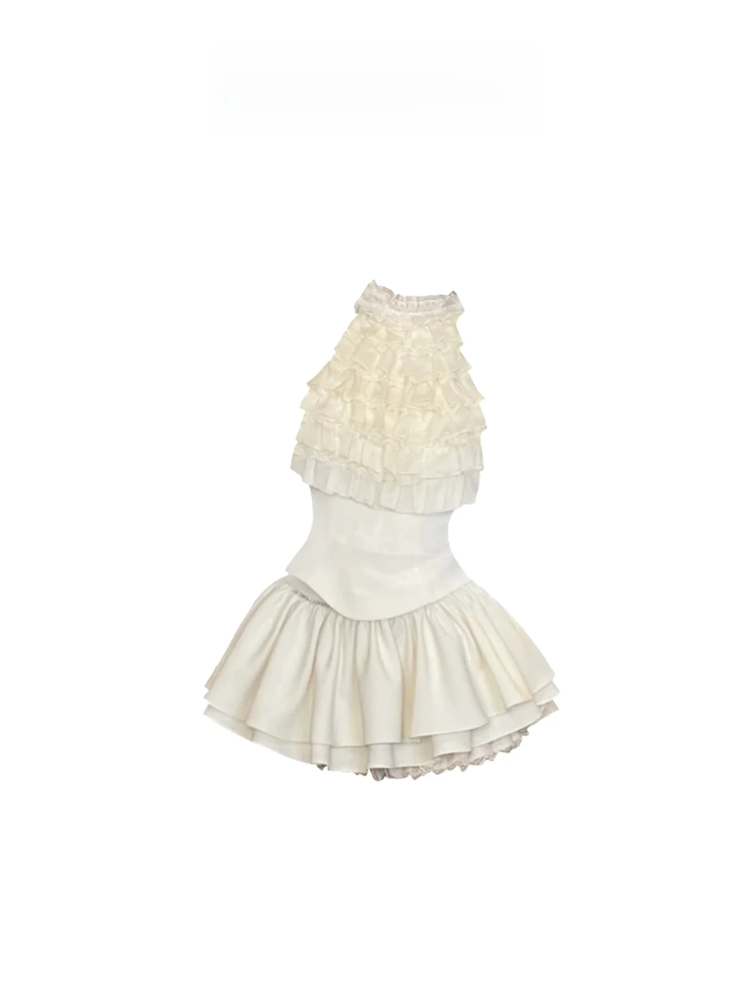 HEZA Lace Svel Ne Hanging Top Women's plus Size Spring Autumn Winter Summer Skirt Set Full of Women's Faion Sense
HEZA Lace Svel Ne Hanging Top Women's plus Size Spring Autumn Winter Summer Skirt Set Full of Women's Faion Sense