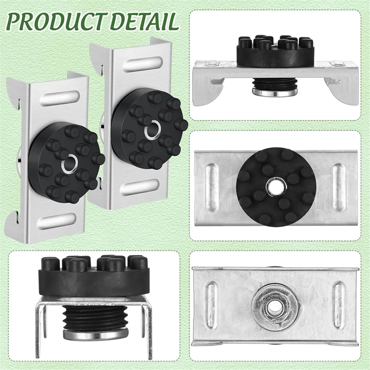 A57T 10 Pack Soundproofing Mounting Clip Sound Isolation Clips for Recording Studio Acoustical Equipment for Wall Ceiling
A57T 10 Pack Soundproofing Mounting Clip Sound Isolation Clips for Recording Studio Acoustical Equipment for Wall Ceiling