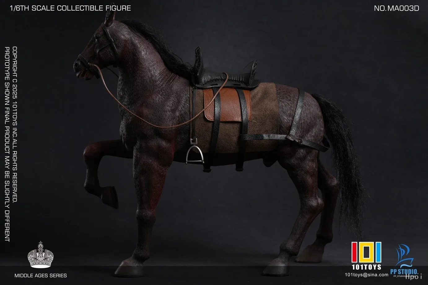 【MT】101TOYS Kingdom of Heaven MA004 Warhorse 1/6 Action Figure PVC
【MT】101TOYS Kingdom of Heaven MA004 Warhorse 1/6 Action Figure PVC