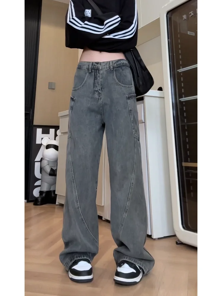Waed Vintage Workwear Jeans Men's Straight Leg Wide Leg Long Pants Spring Autumn American High Street Sle Durable Stretch
Waed Vintage Workwear Jeans Men's Straight Leg Wide Leg Long Pants Spring Autumn American High Street Sle Durable Stretch