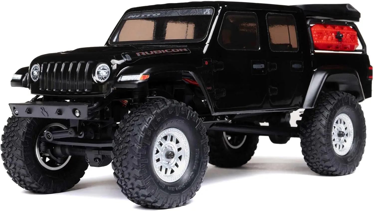 4WD Rock Crawler RC Truck Ready-to-Run Black Remote Control Car
4WD Rock Crawler RC Truck Ready-to-Run Black Remote Control Car