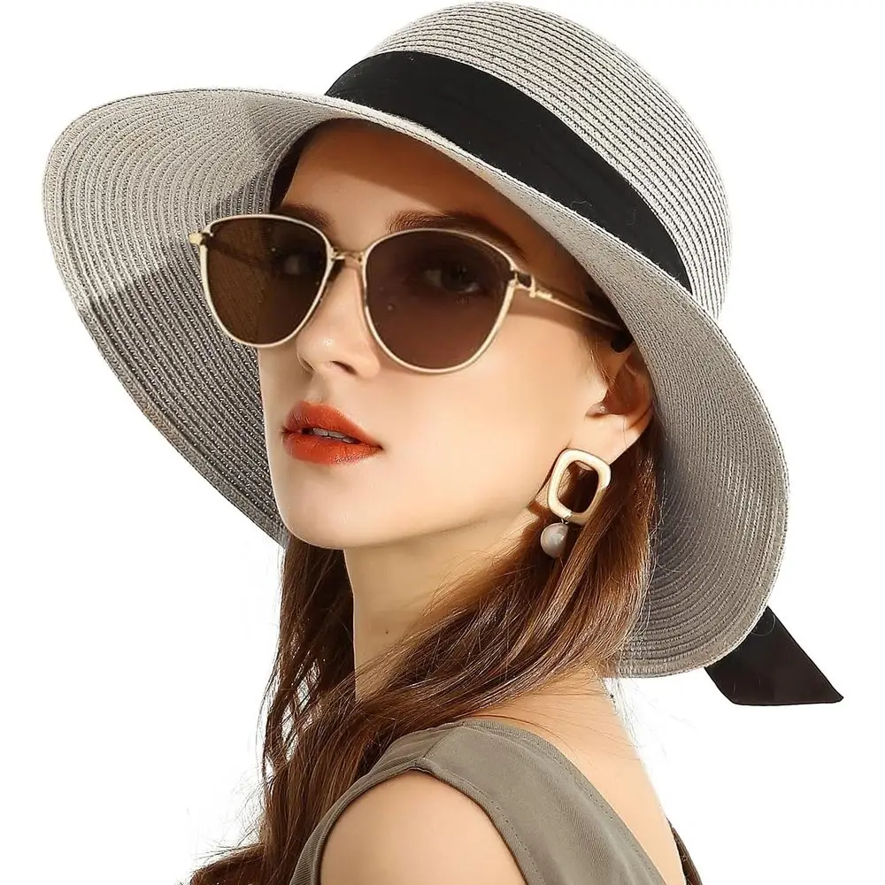 Wide Brim Sun Hats for Women - UV 50+ Protection, Ideal for Beach and Summer Travel
Wide Brim Sun Hats for Women - UV 50+ Protection, Ideal for Beach and Summer Travel