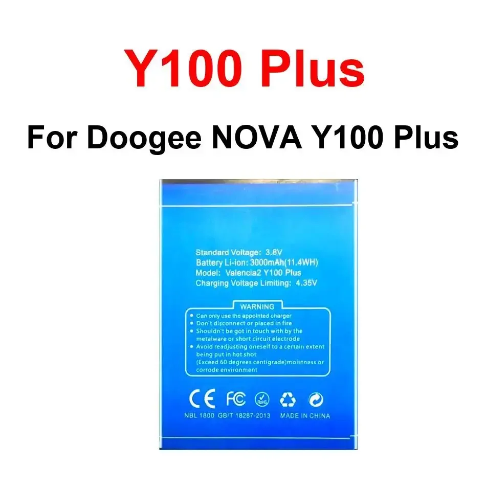Замена аккумулятора мобильного телефона для Doogee NOVA Y100 Plus Y100 Plus, экологически чистая
Замена аккумулятора мобильного телефона для Doogee NOVA Y100 Plus Y100 Plus, экологически чистая