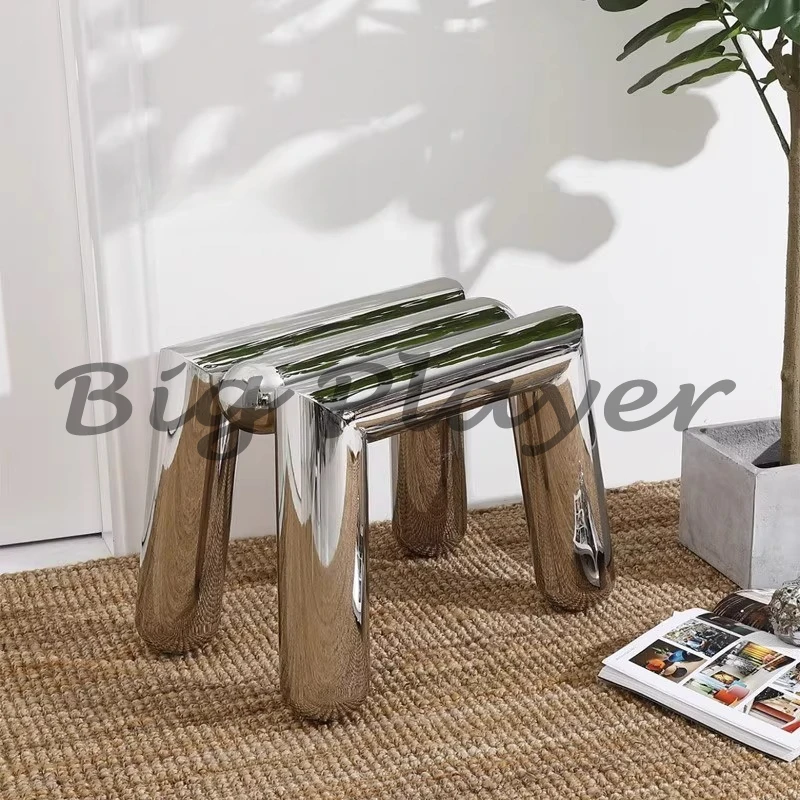 Internet Celebrity Minimalist Edge Few Stainless Steel Home Shoe Changing Stool Living Room Low Stool Coffee Clothing Store
Internet Celebrity Minimalist Edge Few Stainless Steel Home Shoe Changing Stool Living Room Low Stool Coffee Clothing Store