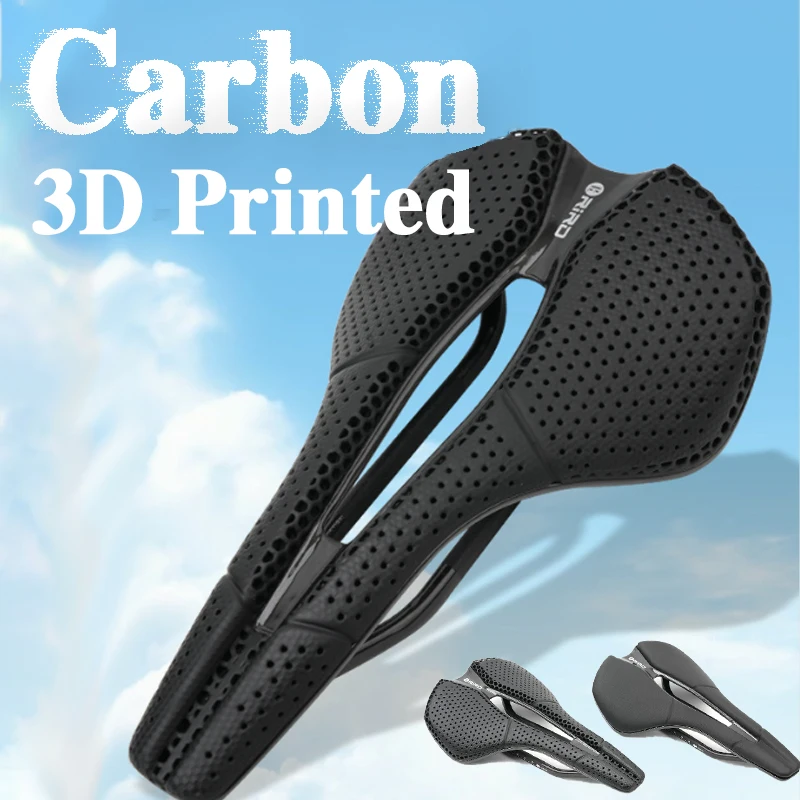 3D Printed Carbon Saddle 150mm Ultralight Wide Comfortable Ergonomic MTB Gravel Road Bike Seat Cushion for Men Women
3D Printed Carbon Saddle 150mm Ultralight Wide Comfortable Ergonomic MTB Gravel Road Bike Seat Cushion for Men Women