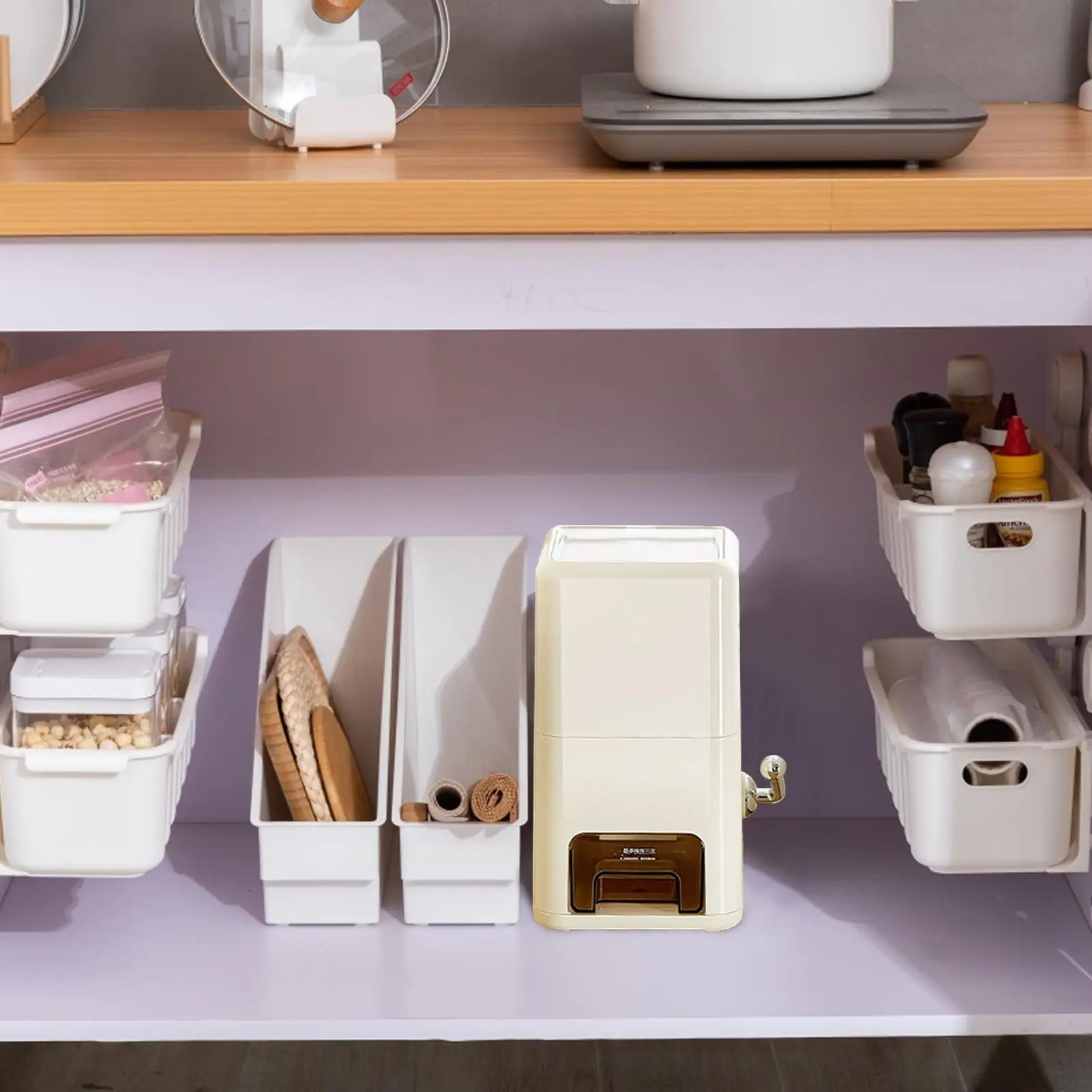 Rice Storage Container Airtight Rice Container Large Capacity Food Bin Keeper Box Organizer Bucket For Kitchen Pantry Freezer
Rice Storage Container Airtight Rice Container Large Capacity Food Bin Keeper Box Organizer Bucket For Kitchen Pantry Freezer