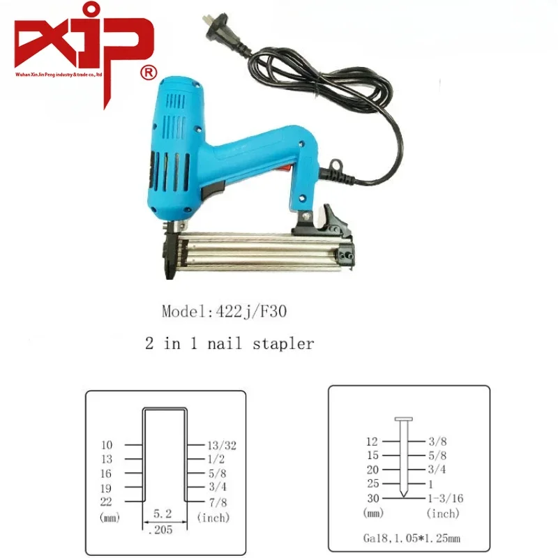 ElectricNailerF30/422J 2-in-1 NailGun18GaugeNail Guns ElectricforWood Frame Carpentry Woodworking Construction Electric Tools
ElectricNailerF30/422J 2-in-1 NailGun18GaugeNail Guns ElectricforWood Frame Carpentry Woodworking Construction Electric Tools