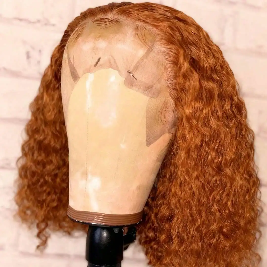 Ginger Orange 180 Density Short Curly Glueless Wigs Human Hair 13x4 HD Deep Wave Bob Lace Front Wigs Human Hair
Ginger Orange 180 Density Short Curly Glueless Wigs Human Hair 13x4 HD Deep Wave Bob Lace Front Wigs Human Hair