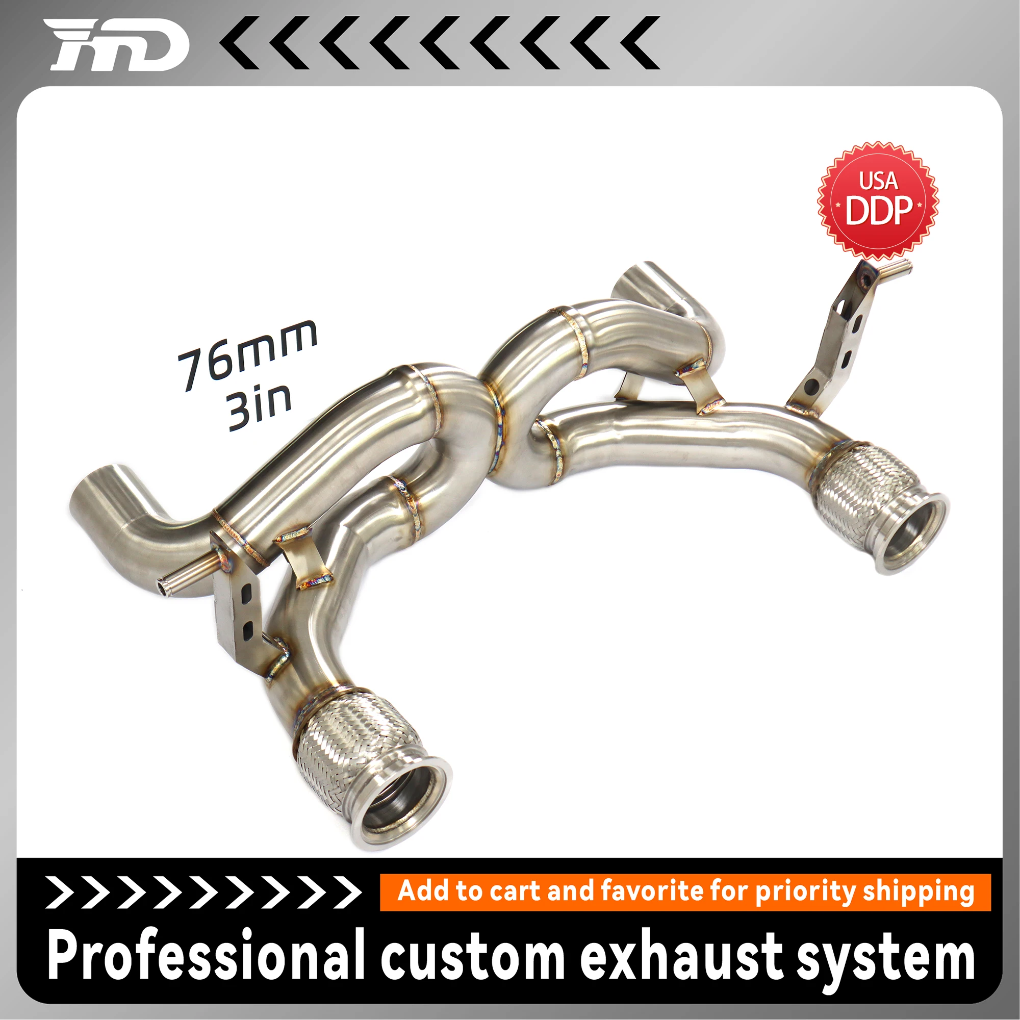 HMD для Lamborghini Huracan EVO задняя выхлопная система Cat из нержавеющей стали с клапаном прямой посадки
HMD для Lamborghini Huracan EVO задняя выхлопная система Cat из нержавеющей стали с клапаном прямой посадки