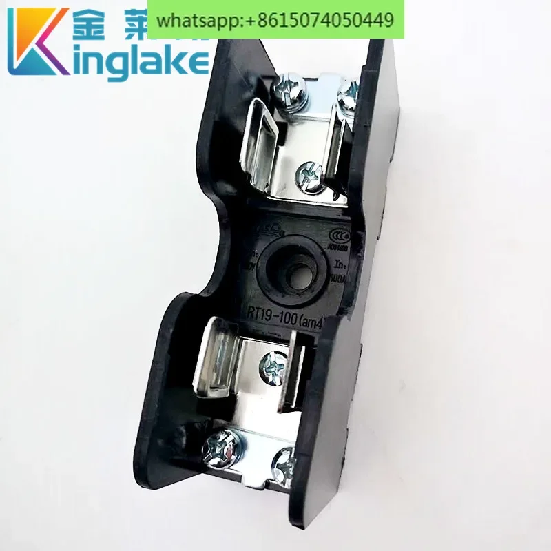 2 pcs Ming melt fuse base RT19-100 with 22 * 58 RO17 fuse base, without fuse
2 pcs Ming melt fuse base RT19-100 with 22 * 58 RO17 fuse base, without fuse