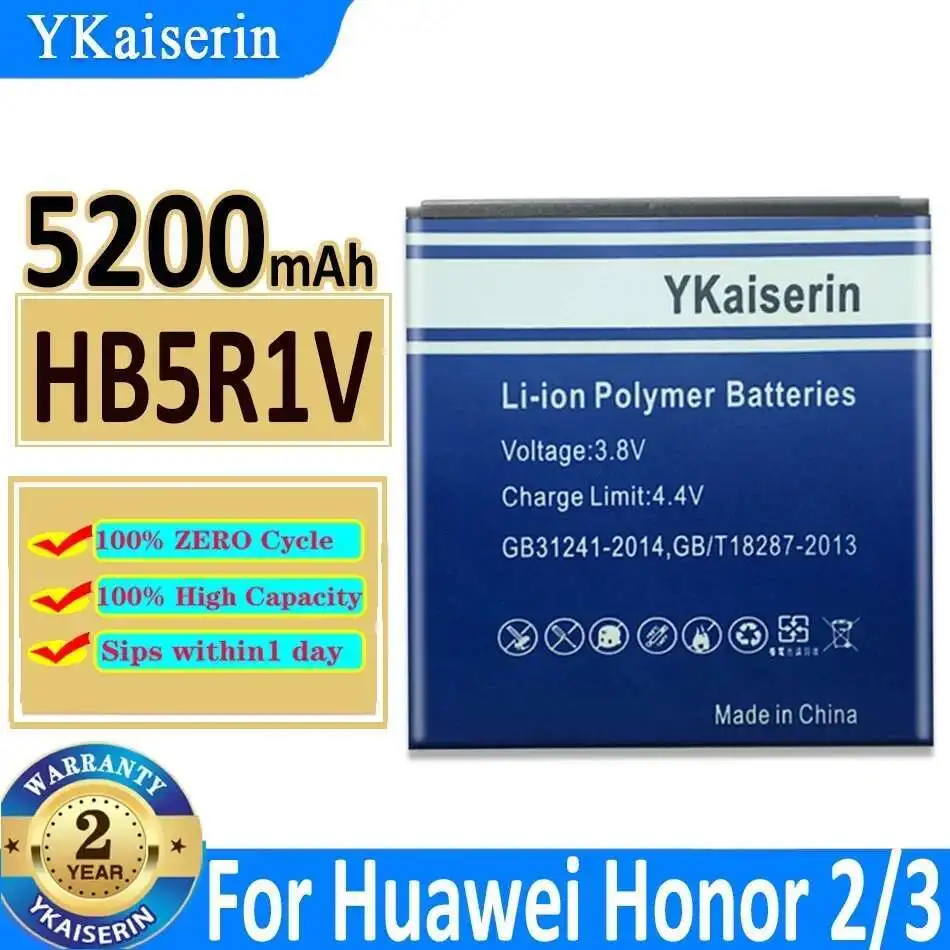 Аккумулятор HB5R1V 5200 мАч для Huawei Honor 2 3 Quad U9508 G600 U8950 T8950 U9508 U8832D U8836D G500 C8826D G500C HN3-U01
Аккумулятор HB5R1V 5200 мАч для Huawei Honor 2 3 Quad U9508 G600 U8950 T8950 U9508 U8832D U8836D G500 C8826D G500C HN3-U01