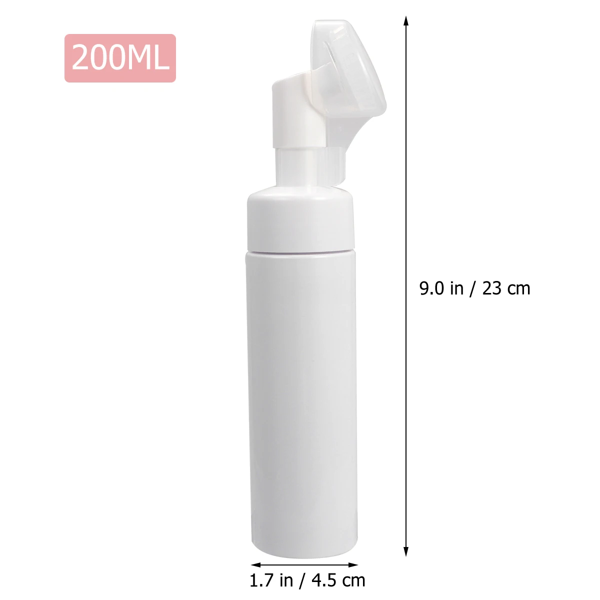 2pcs Empty Premium Plastic Travel Bottles 200Ml White For Facial Cleanser Lotion Portable Lightweight Sub Containers
2pcs Empty Premium Plastic Travel Bottles 200Ml White For Facial Cleanser Lotion Portable Lightweight Sub Containers