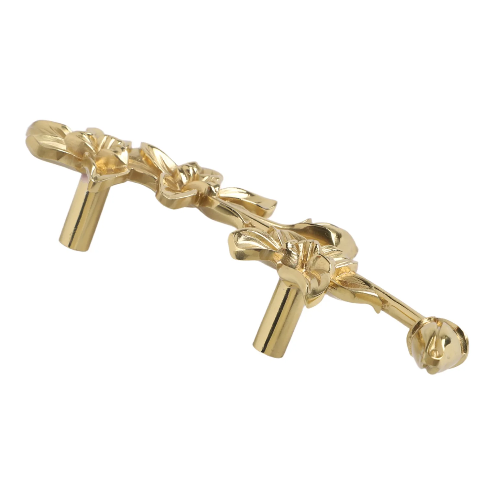 Home Decor Enhancement Flower-shaped Handle Elegant Cabinet Pull Brass Handle 130*51*30mm Solid Brass Material
Home Decor Enhancement Flower-shaped Handle Elegant Cabinet Pull Brass Handle 130*51*30mm Solid Brass Material