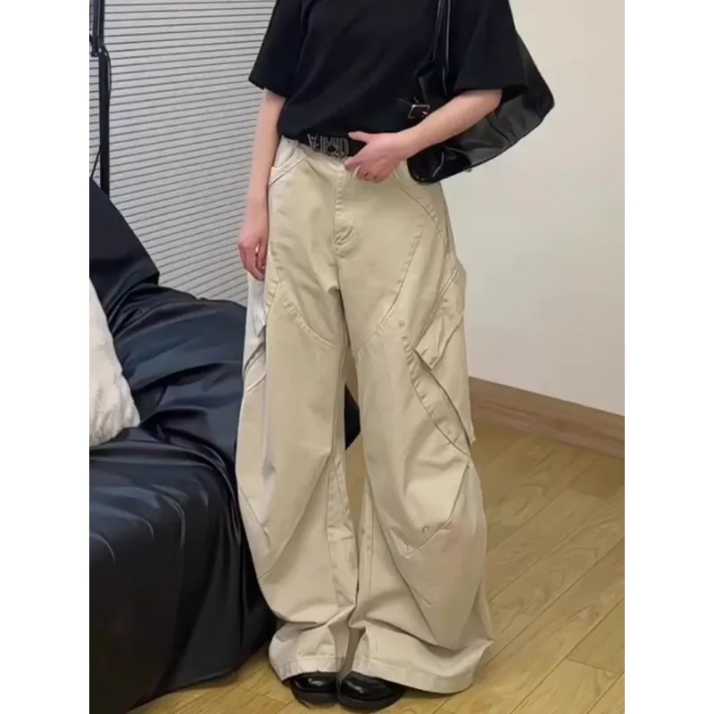 American Sle Retro Outdoor Work Jeans Women's Summer New Sle Loose Casual Straight Leg Trousers Faionable Loose Fit Pants
American Sle Retro Outdoor Work Jeans Women's Summer New Sle Loose Casual Straight Leg Trousers Faionable Loose Fit Pants